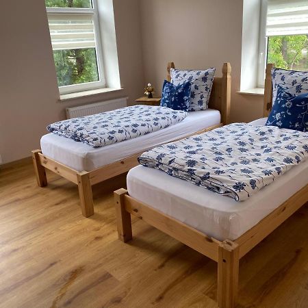 2 Raum Apartment Mit Terrasse, Hell Und Stilvoll 博尔纳 外观 照片