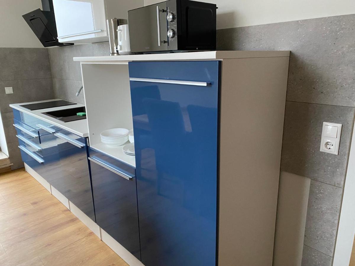2 Raum Apartment Mit Terrasse, Hell Und Stilvoll 博尔纳 外观 照片